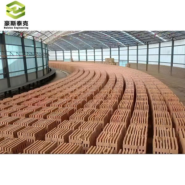 Easy Operation Eco Friendly Brick Production Machine With Dryer And Burner