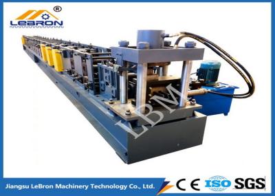 Rolo automático da cremalheira do armazenamento do controle do PLC que forma o tempo de serviço longo durável da máquina