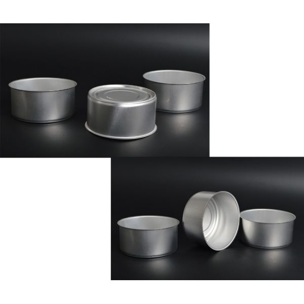 83*42mm Blank Aluminum Empty Food Cans Pet Treats Packaging