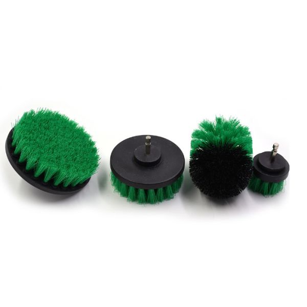 4 Pcs Kits Drill Cleaning Brush , House Keeping Power Drill Cleaning Brush
