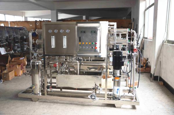 Planta de tratamento da água pura da osmose reversa industrial com 500L/H