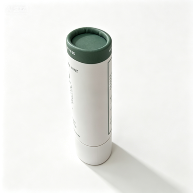 Recyclable And Sustainable Paper Tube Box Ellipse For Various Packaging