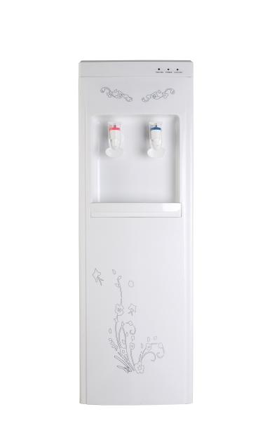 White Floor Standing Water Dispenser , Hot And Cold Water Machines For Office