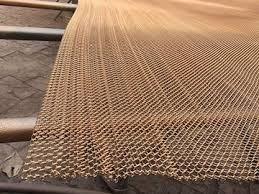 Decoractive Security Tempered Laminated Glass Metal Mesh for Room Divider