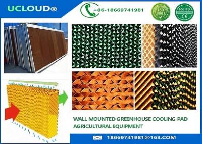 Kraft Paper Evaporative Cooling Pad Air Conditioner Used Poultry Cooling Pad