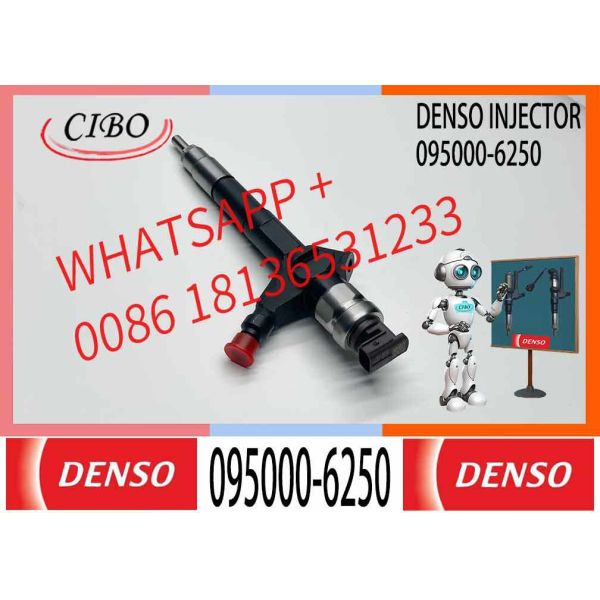16600-EB70A Common Rail Injector 095000-6250 for Nissan YD25 Navara D22 D40 & Pathfinder R50 2006 up 2.5L YD25DDTI 16600-EB70B