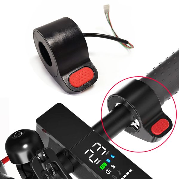 Xiaomi Pro2 M365 Twist Throttle Pull Finger Accelerator 36V Black+Red