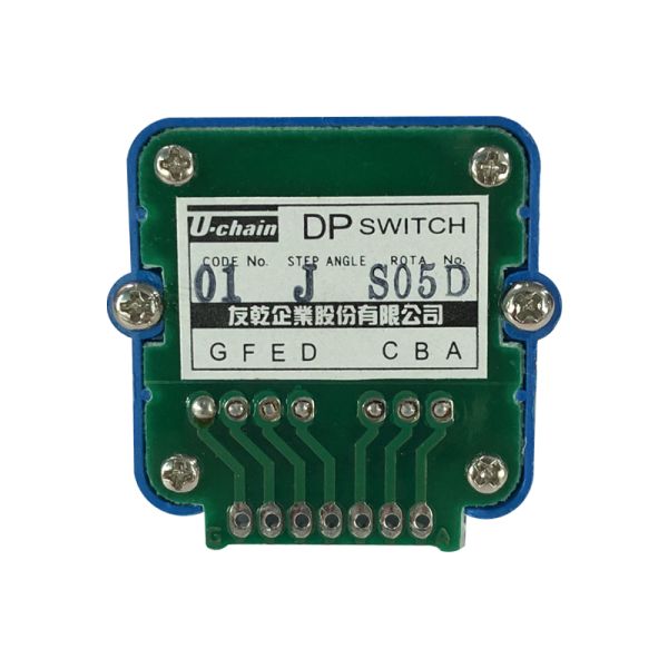 U-Chain Rotary Switch Selector 01J 01N  02J 02N 4QN 21N Taiwan Band Switch Digital Code DP Series