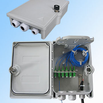24 Fibers 3 Cable Ports Fiber Termination Box For Outdoor Mechanical Seal
