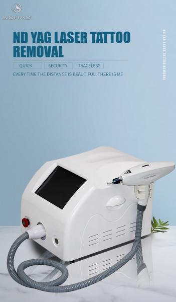 Commercial Q Switched ND YAG Laser Machine 1064 532 1320nm Nd Yag Tattoo Removal Machine