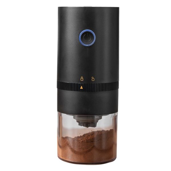 Home and Office ABS Plastic Electric Coffee Grinder with Cleaning Cycle Function