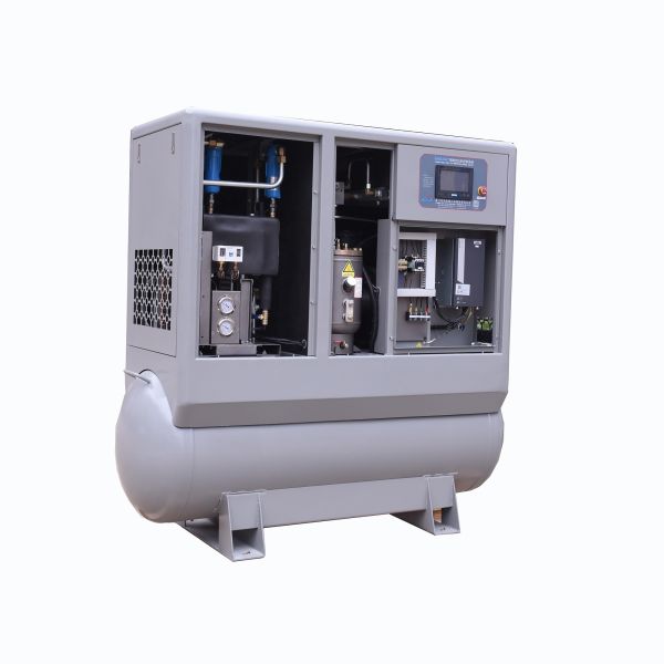 30HP JAGUAR 22KW Screw Air Compressor for Food Beverage Shops Stationary Configuration