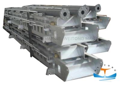 High Intensity Ship Accommodation Ladder With Skid-Proof Groove Fixed Arc Steps