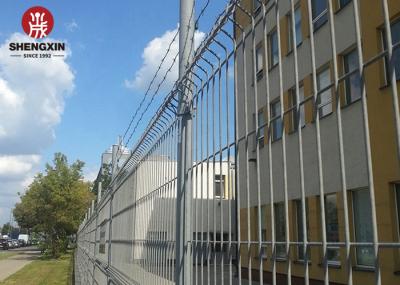 Bending Welded Square Post 3d Wire Fence Pvc Coated Steel Mesh Curved Panels