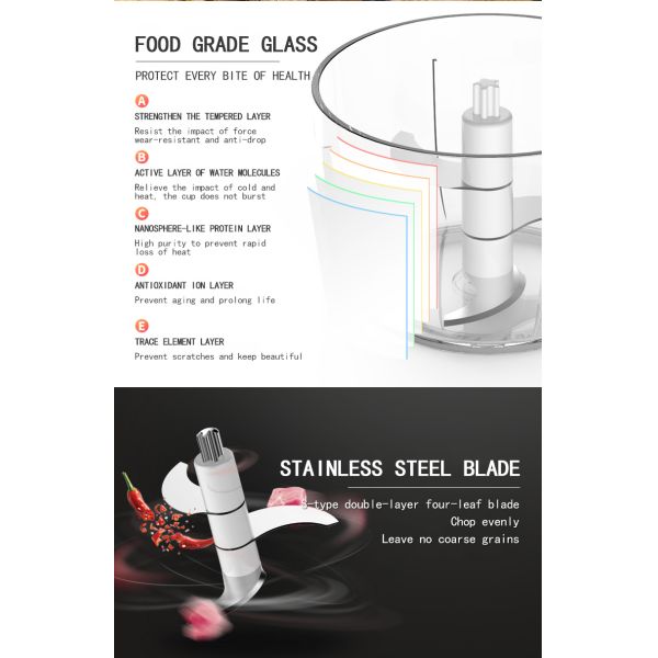 SS304 Choppers Meat Grinders Juicers