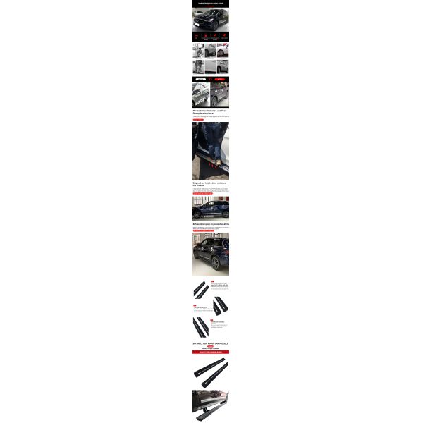 INFINIT QX Carbon Steel Vehicle Running Board Side Step Corrosion Resistant