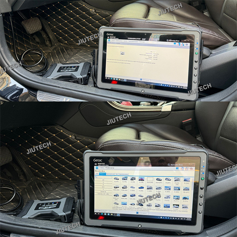 Super MB Pro M6 плюс M6+ для Benz Автомобиль Грузовик Диагностический инструмент Полный DOIP V2023.12 SSD F110 планшет I5 Generation Tablet