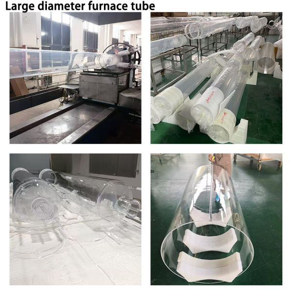 Customizable Size Corrosion Resistant High Temperature Resistant (1250℃) Quartz Glass Tube and Fused Silica Quartz Tube
