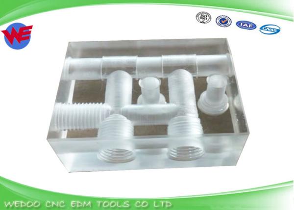 Sodick 3050651 Bloco Aspirador Superior/Inferior S5026 EDM Peças Sobressalentes Tubo 66*52*23