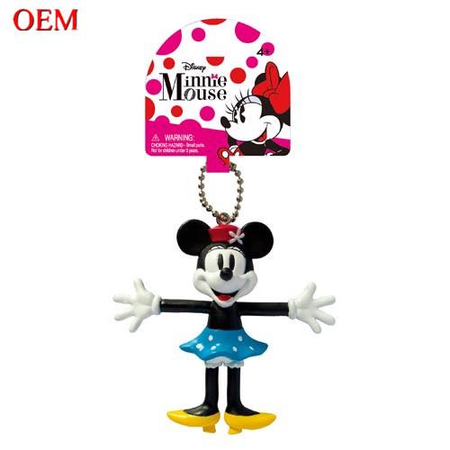 Custom Little Mermaid Ariel Figural Key Chain Toy make mini figure toy
