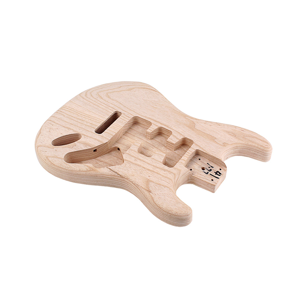 Корпус гитары из натурального дерева Strat ST Корпус электрогитары Stratocaster Форма