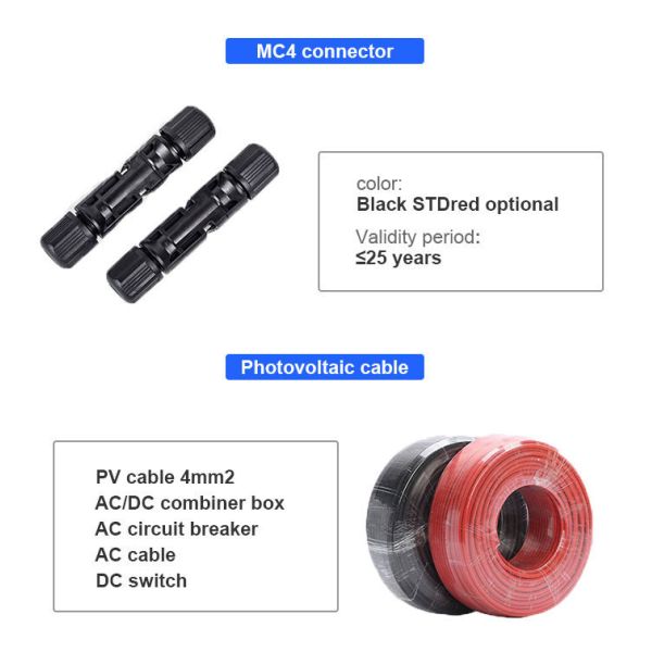Home 5kw Off-Grid Solar System with 10kwh Wall-Mount Lithium Battery Lifepo4 Energy Storage Inverter