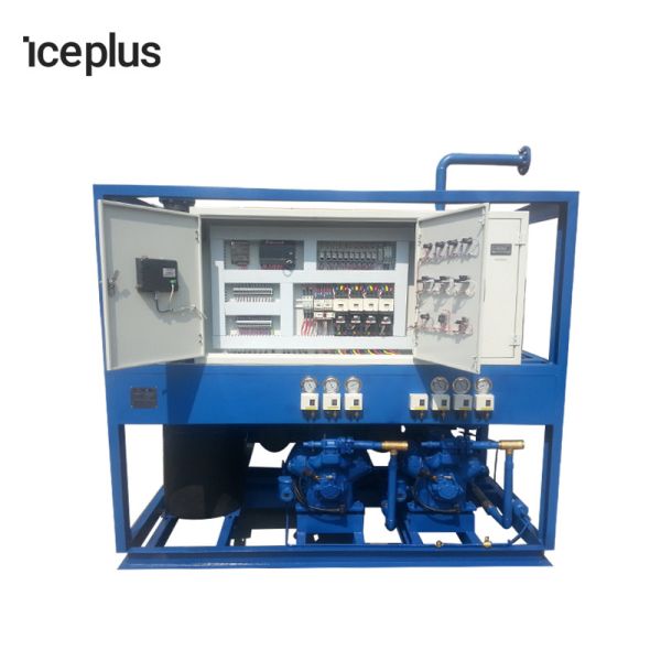 Compact Structure Tube Ice Machine 30 Ton For Concrete Fast Cooling