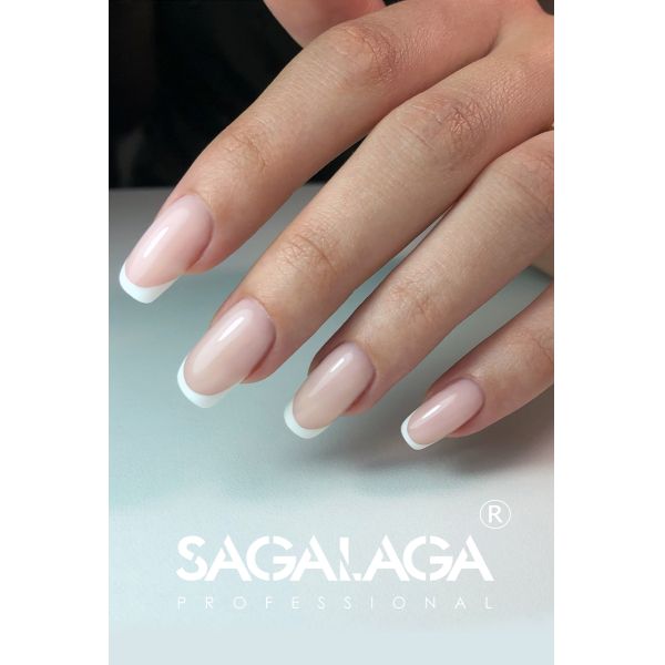 Etiquetas privadas Gel de uñas de color blanco suave UV Gel de constructor de uñas de jelly Gel de extensión de uñas Gel duro para uñas en tarro