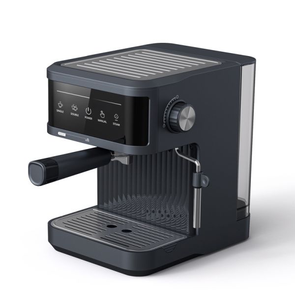 Semi-automatic Coffee Machine USB Powered 20bar Touch Screen Espresso Cappuccino Maker for Household Hotel
