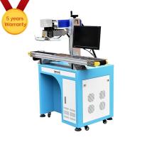 Machine de marquage au laser à fibre de Mopa 30W 50W avec convoyeur de système de positionnement de caméra