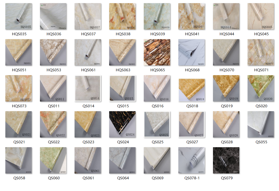 Black And Gold Marble Effect Wallpaper Waterproof 3D PVC Marble Effect Vinyl Wallpaper