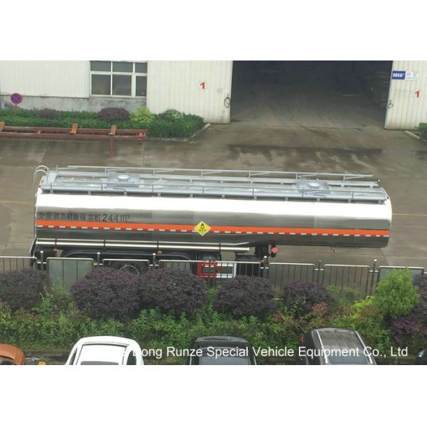 SS Chemical Tanker Truck For Ammonium Nitrate / Liquid Molten Sulfur Delivery