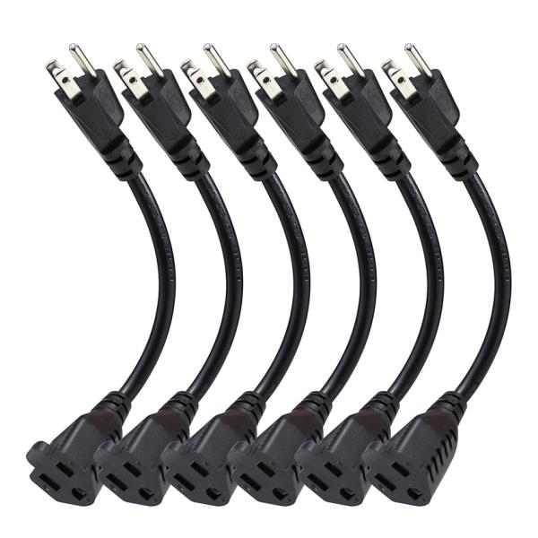 18AWG 3-Prong Pigtail Power Cord for Appliances and Tools