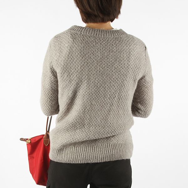 Stockpapa Ladies Loose Knitted Sweater Pullover Long Women Sweater