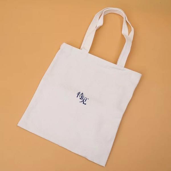 Multi Colors Natural Cotton Canvas Tote Bags For Ladies On The Shoulder