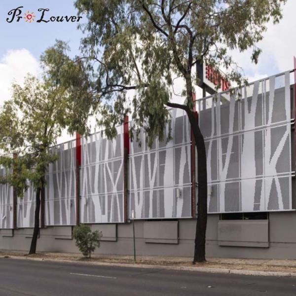 Modern Outdoor Decorative Perforated Aluminum Metal Facade Panel