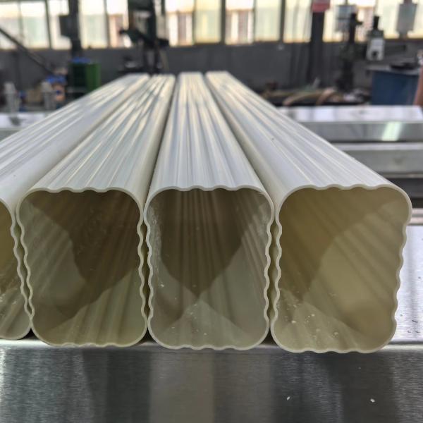 Shenzhen HYPET PVC/Plastic Square/Half Round Rain Gutter Production Line Half Round Rain Water Gutter Machine Manufacturer