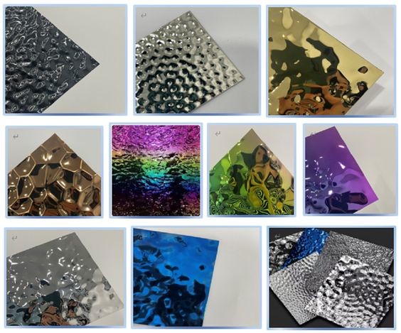 ранг 3D плиты 316 квадрата нержавеющей стали ширины 1000mm проштемпелевала пульсацию воды