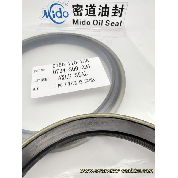 1180-00536|High-Wear Resistant Excavator Axle Shaft Seal