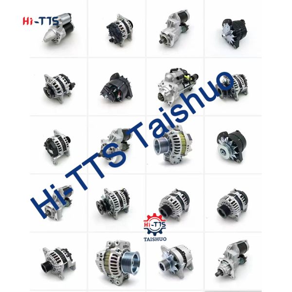 Excavator 320C 320D Diesel Engine Starter M008T55472 32B66-10301Starter Motor S6S