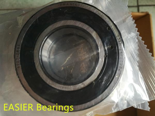 Rubber Seals Small Precision Ball Bearings , V Groove Roller Bearing Normal / C3 / C4 Cleance