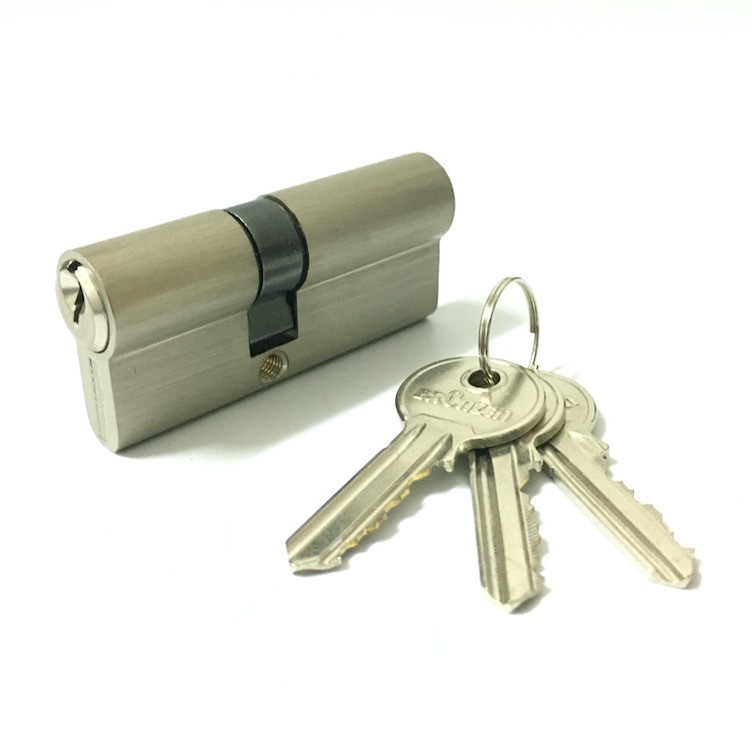 Customized Brass Cylinder Lock Double Open Security Cylinder Locks 70mm