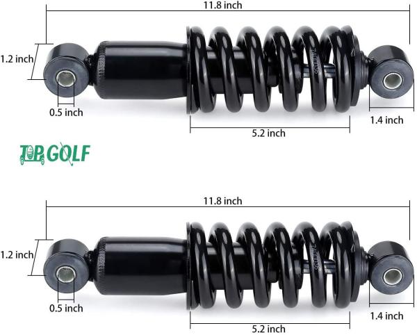 O conjunto pesado do amortecedor do dever do carrinho de golfe cabe Yamaha G29 JR6-F2210-00