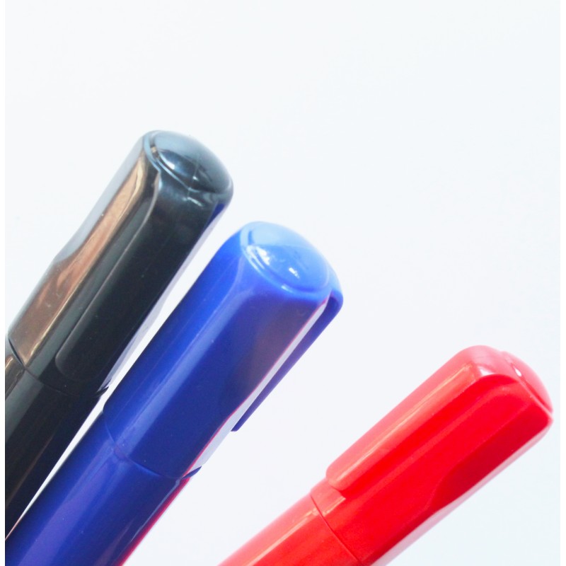 3 Colors High Quality Round Tip Non Toxic White Board Marker