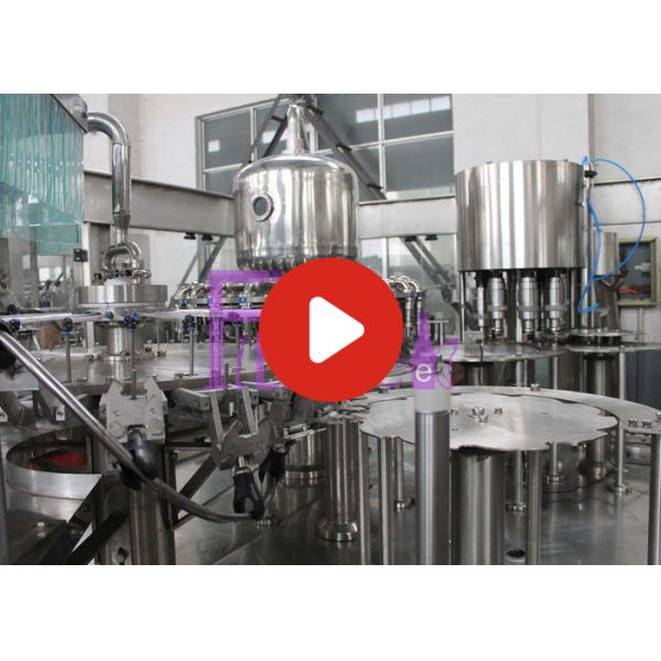 High Capacity Hot Filling Machine Concentrated Juice Commercial Bottling Equipment