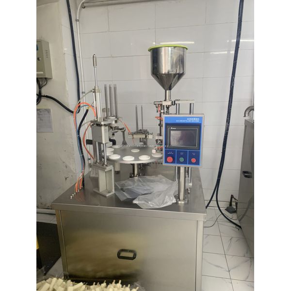 Speed 2000 Cups Per Hour Ice Cream Filling Machine with 100% Accuracy