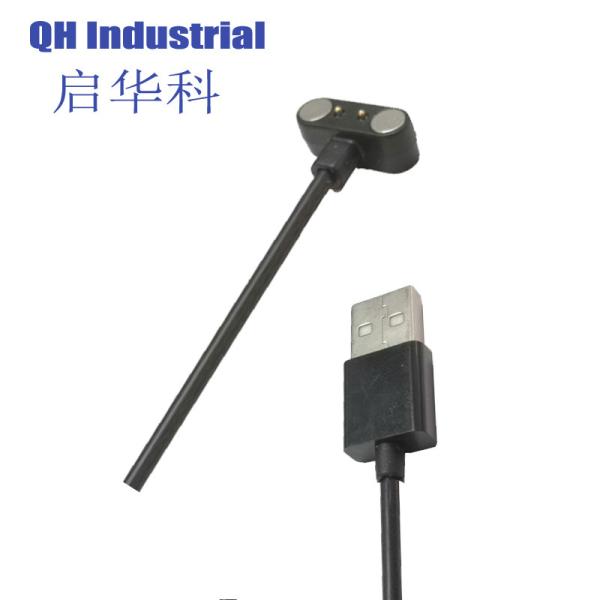2Pin Best Quality Electronic Products Right Angle Type Idi Pogo Pin Waterproof Pogo Pin Connectors