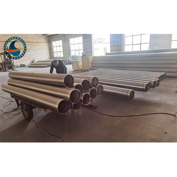 304SS Continuous Slot Profile Wire Screen Filter 8-5/8