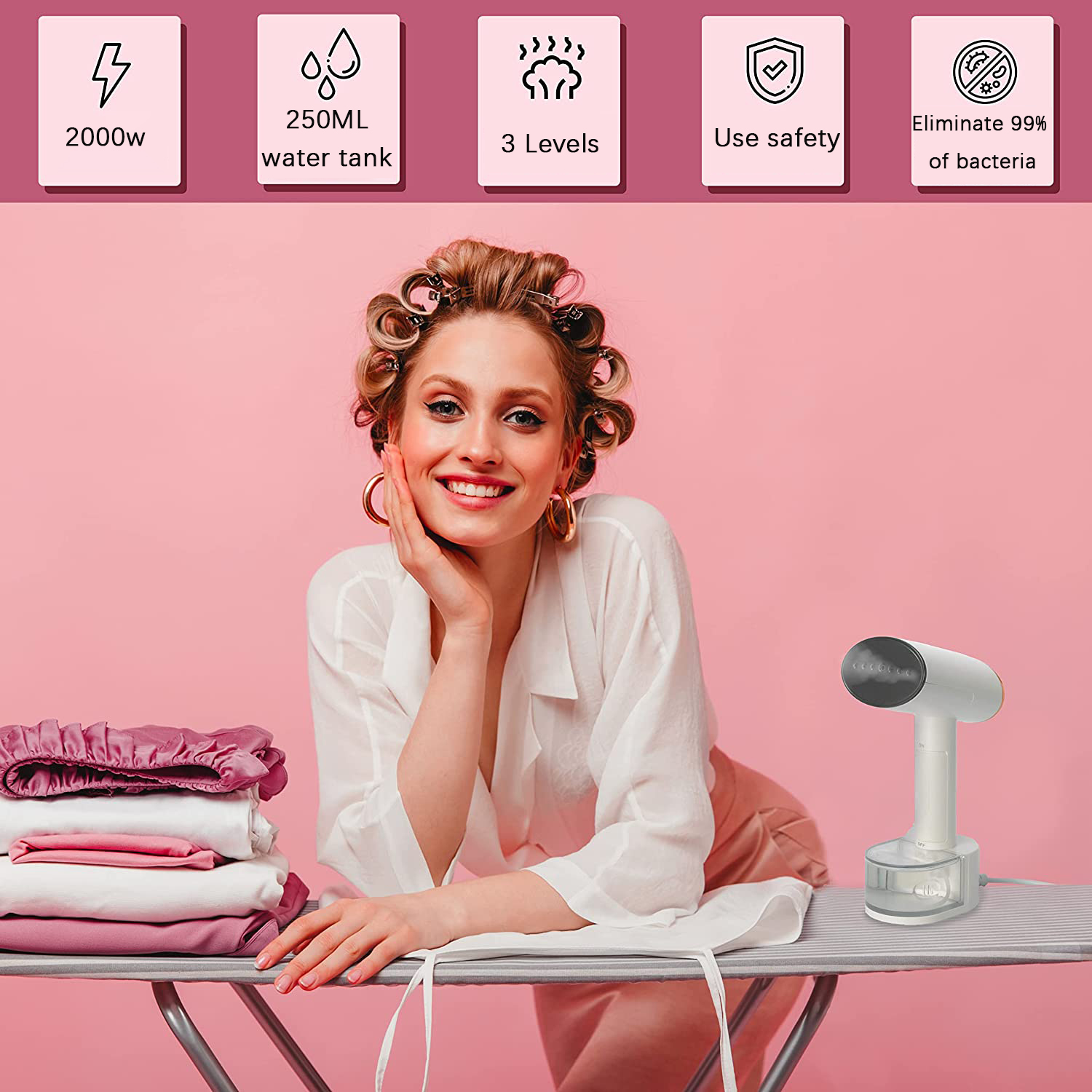 250 мл емкость резервуара с водой Профессиональный ручной стиральный компрессор для одежды для дома без поддержки