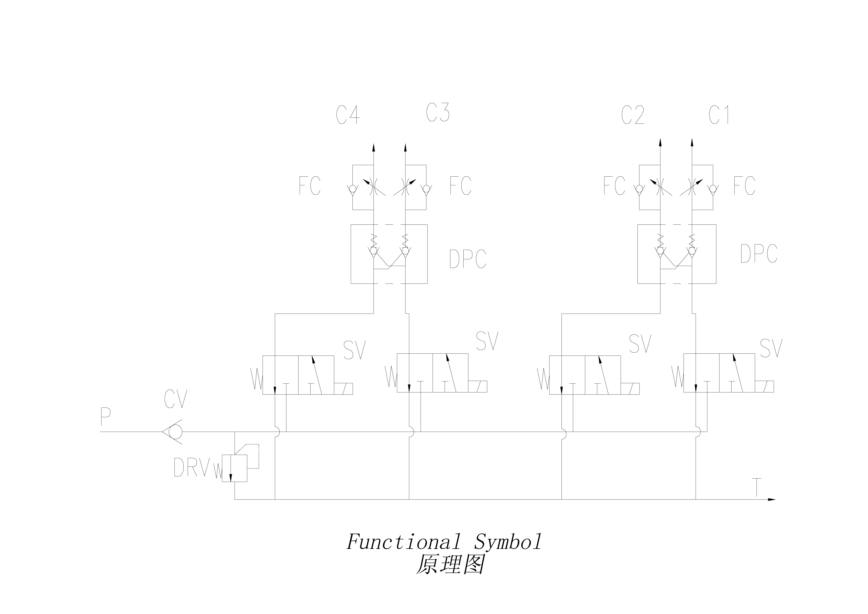 Интегрированный напорный клапан гидравлического коллекторного блока клапана высокий фильтрует 123mm